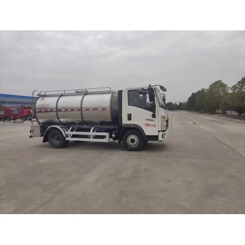 Stainless Steel 3000L Milk Transport Tank Truck