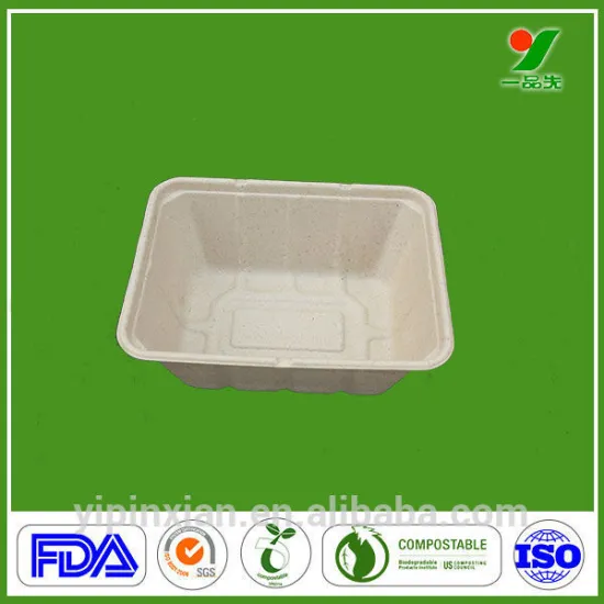 Eco Friendly natural sugarcane fibers fast food packaging morocco