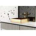PVD Gold Stainless Steel OEM Bathroom Sinks