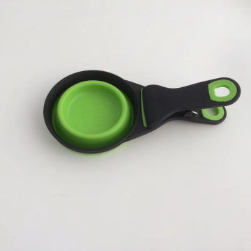 Multi-Function Kitchen Tool: The Spoon Pet Dog Food Metering Rice Flour Silicone Measuring Spoon