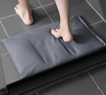 100% natural diatomite powder soft bath mat