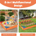 Cedar Backyard Sand Boxes for Kids Outdoor