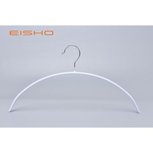 White PVC Coated Clothes Hanger