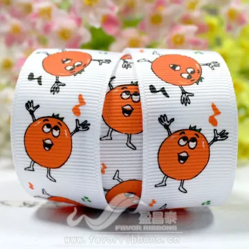 Wholesale cartoon kids ribbon grosgrain
