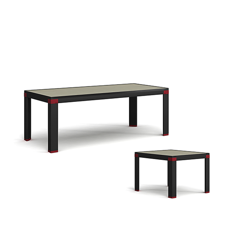 Foshan manufacturer low price construction furniture modern design wooden office coffee table