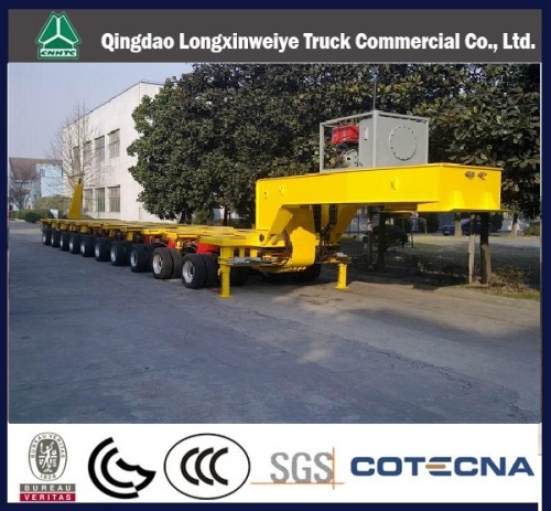 100-300ton Hydraulic Gooseneck Steering Modular Trailer