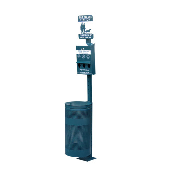 Durable Pet Waste Bin for Parks and Public Areas
