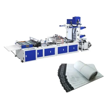 High Speed RFKD-800 Side Sealing Poly Courier Bag Making Machine
