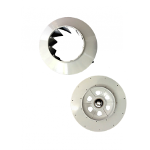 Injection molding of vortex wheel mold