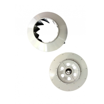 Split centrifugal wind wheel mold opening