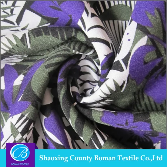 China wholesale Latest design Floral Wool peach big flower print fabric