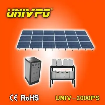 2000W solar electric PV systems