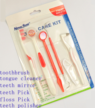 8PCS Adult Dental Oral Care Kits