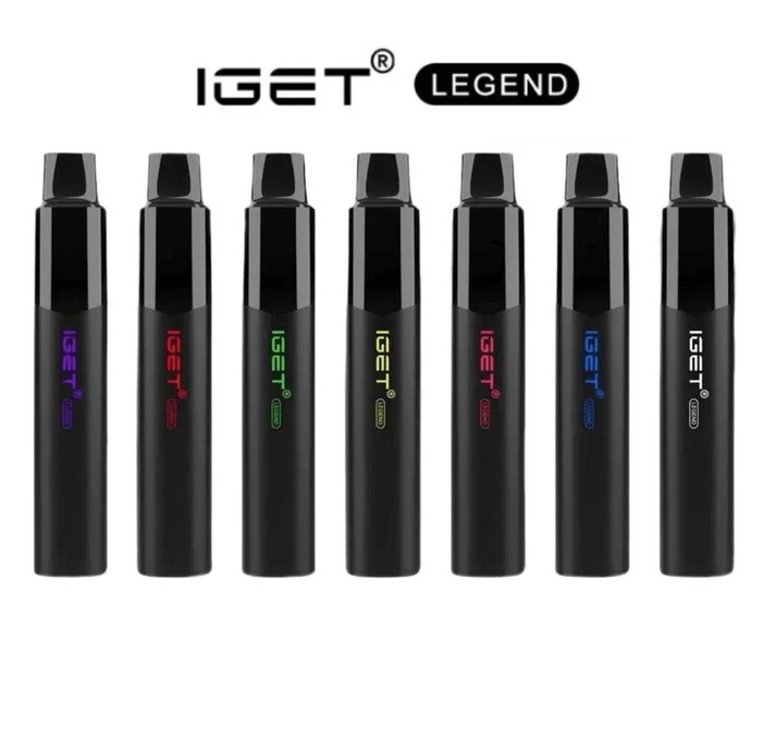 IGET Legend 4000 Puffs يمكن التخلص منها vape