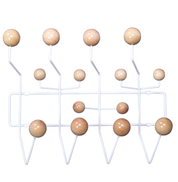 Natural color hang it all coat rack replica