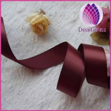 High quality double face satin ribbon 16 mm width 196 kinds color for option