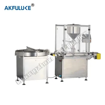 Automatic Cosmetic Filler and Bottle Sealing Machine for Cosmetics Production Equipment