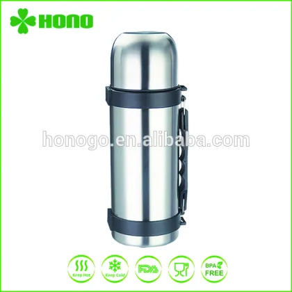 1000ml Popular newest stainless steel double wall insulation travel pot