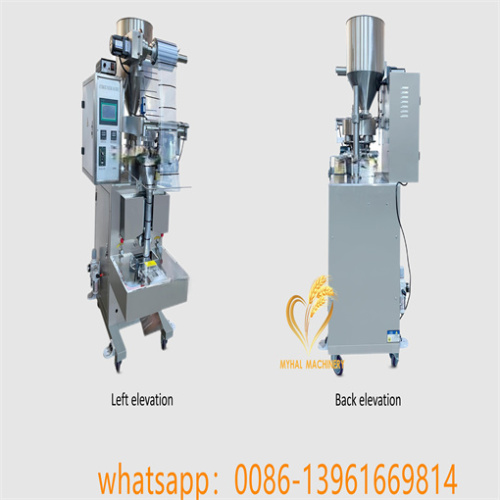 Máquina de embalagem de pacote de grânulos para embalagem de nozes
