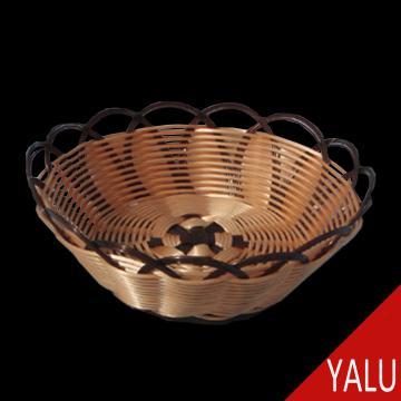Artificial rattan basket