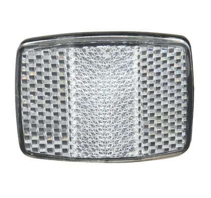 Plastic Front Reflector for Bike Bicycle Reflex Reflectors