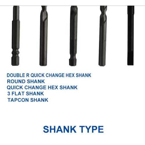 Japanese Double R Hex Shank Drill Bits