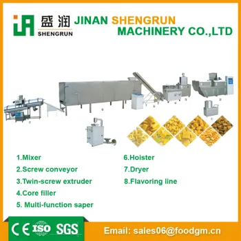 Reasonable price tasty puffed corn food extrusion machine