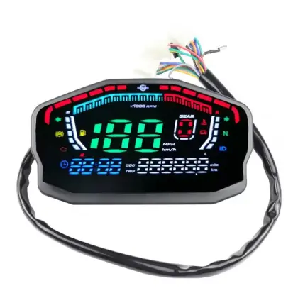 Customized Wholesale LED Digital LCD Motorcycle Speedometer Meter Assembly