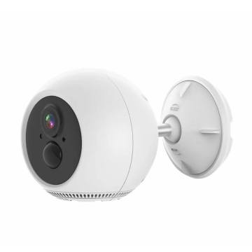 3MP iCSee Wireless Outdoor Security WiFi Camera with Long-Lasting 18650 Battery