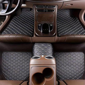 Factory Supply: Durable Leather Car Floor Mats - Easy Installation, General Purpose, Wear-Resistant Automotive Interior Product
