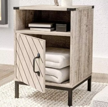 modern wooden bed side table nightstand bedside drawers