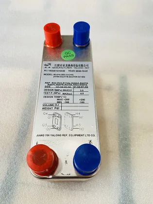 Stainless steel plate heat exchangers