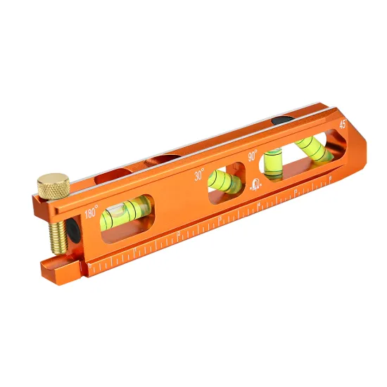High Accuracy Heavy Duty Aluminum Magnetic Spirit Level with Bubble Vials