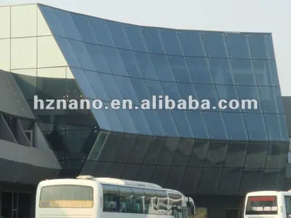 Heat insulation glass coatings