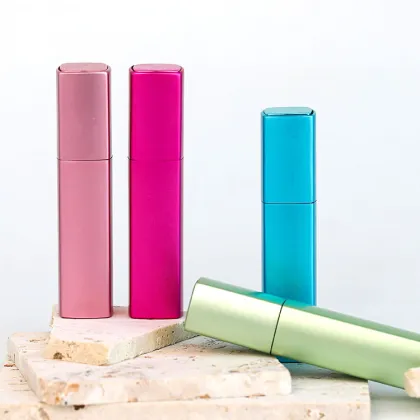Mini Aluminum Twist Up Refillable Perfume Atomizer