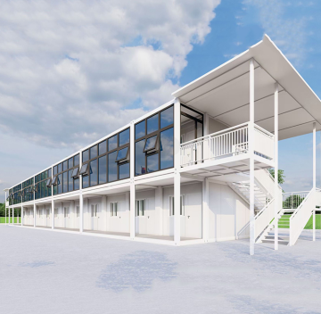 Modułowy projekt hotelu dla wielu pięter