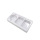 Display plastic white blister cosmetic tray