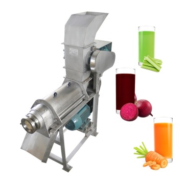 1 kW koudgeperste commerciële cashew-sapextractor voor wortel- en aloë vera-sapproductie
