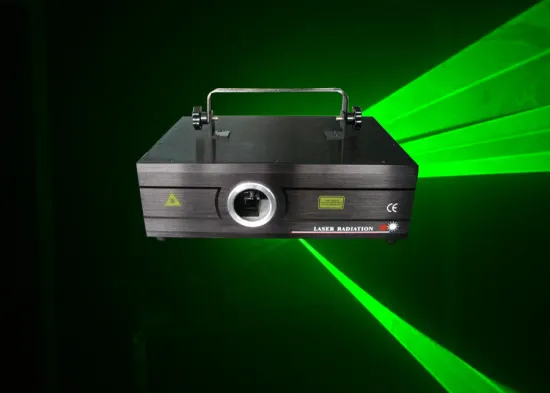 500mw Dmx512 24 Channels Green Ilda Animation Laser Projector For Concert Tpl800
