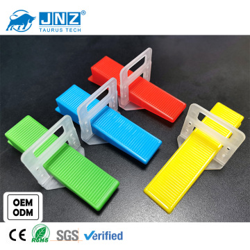 JNZ in stock hot sale 100pcs removable tile leveling system 3mm clips