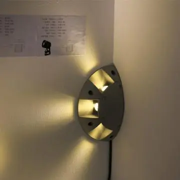 solar stainless outdoor staircase/step light 3W