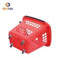 Supermarket Store Large Capacity 4wheels Plastic Basket