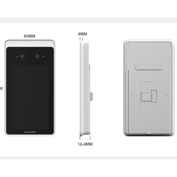 5 inch Face Capacity Face Recognition Biometric Machine