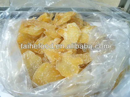 dried fruit, dried ginger slice/dice/ stripe, hot sale dried fruit