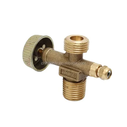 Factory price LPG gas cylinder valve  industrial kitchen gas regulator china reducing valve for middle east