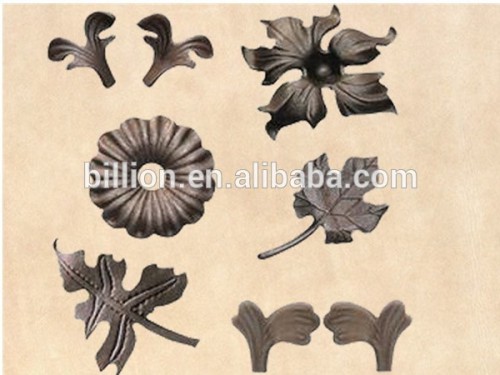 New style wrought iron leaf and flowers design