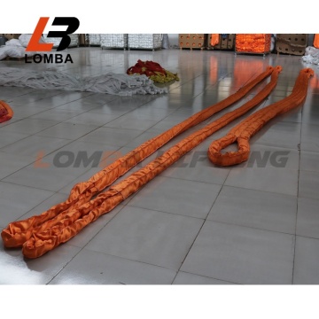 1-5 Ton Circle Type Soft Round Endless Lifting Polyester Webbing Sling