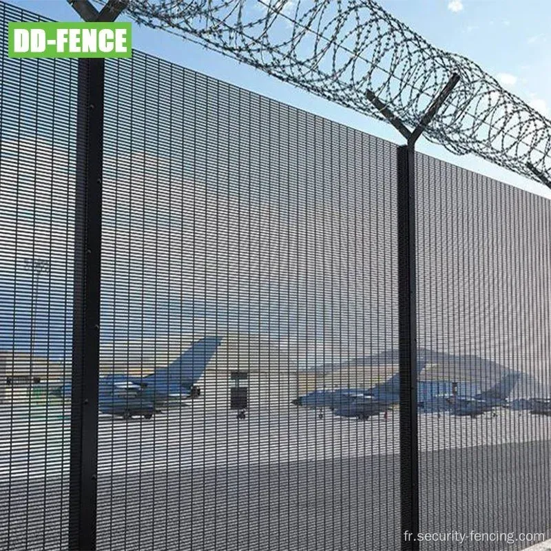 Haute sécurité 358 Fence anti-montée pour la frontière