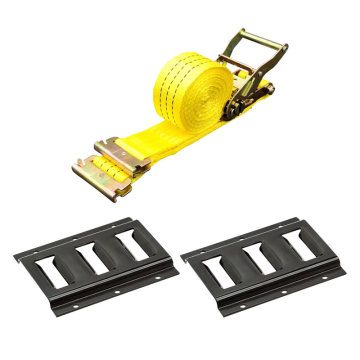 OEM Cargo Control 2 Inch E-Track Tie Down Straps and Rail Kit