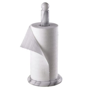White Marble Luxury Tissue Paper Holder: Stylish Kitchen and Bathroom Accessories